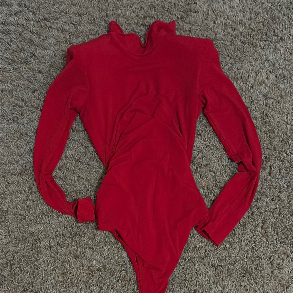 Nookie Red Long-Sleeve Kids Bodysuit